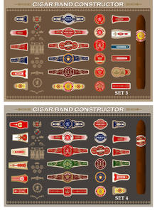 Etiquetas Adhesivas para Cigarros de Alta Calidad, Ecológicas e Impermeables, con Logotipo en Relieve con Lámina Dorada, Anillas Personalizadas para Cigarros - Product Image 6