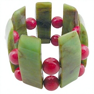 Newly Quality Geometric Jade <b>Bangle</b> <b>Bracelets</b> With Red Beads Classic Stylish Unisex <b>Bracelet</b> Party Gifts Wedding for Woman - Product Image 1