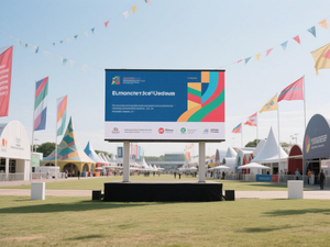 Ngoài trời không thấm nước P3.91-P10 LED quảng cáo sàn Màn hình sân bóng đá chu vi hàng rào Màn hình LED cho sân bay video tường - Product Image 4