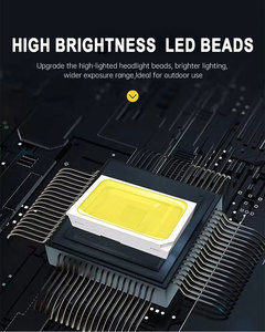 Projecteur solaire LED <span class=keywords><strong>5050</strong></span> étanche IP67, panneau solaire monocristallin 35W, batterie 3.2V 24AH, lumière extérieure - Product Image 5