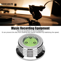 Aluminium LP Vinyl Draaitafel Schijfstabilisator Record Gewichtstabilisator LP Record Stabilisator voor Vinyl Draaitafel Speler Accessoire