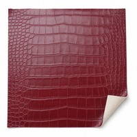 Simili cuir grain pierre Bourgogne 1,0 mm, 54 pouces, avec support brossé, élastique et résistant à l'abrasion, pour chaises, sacs à main et lampes