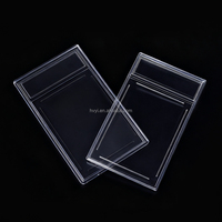 Étui de présentation magnétique transparent en acrylique GORLDE avec protection UV à 99 % pour carte classée PSA - Carte unique