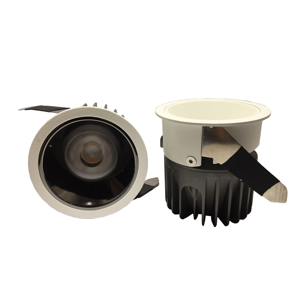 Вырезанный съемный потолочный Точечный светильник, 80 мм, 10 Вт, 15 Вт