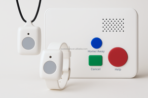 Détecteur <span class=keywords><strong>de</strong></span> <span class=keywords><strong>chute</strong></span> léger et étanche pour personnes âgées, pendentif SOS |   Alerte portable à un bouton |   Solution <span class=keywords><strong>de</strong></span> surveillance des personnes âgées, 2 ans - Product Image 3