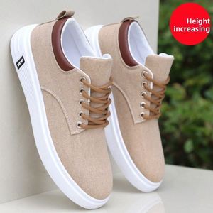 Maz Men's Lace-Up <b>Canvas</b> Shoes Versatile Spring Casual Sneakers - Product Image 4