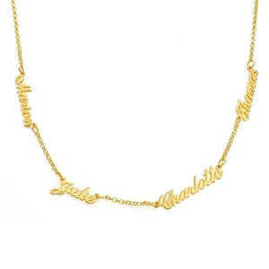 Collar con Nombre Personalizado, Collar de Acero Inoxidable con Diseño de Corazón, Joyería Moderna para Mujer, Regalos DIY - Product Image 4