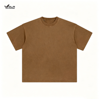 T-shirt pour homme en coton 100% de haute qualité, 260 g/m², lourd, vintage, surdimensionné, imprimé, personnalisable, écologique