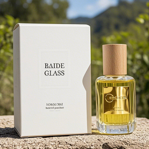 Factory Stock <b>Mini</b> Perfume Glass <b>Bottle</b> Empty Pump Crimp Small Round 30ml Perfume Spray <b>Bottle</b> with Gift Box - Product Image 3