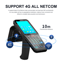 Dispositivo PDA Android 13 para Gestión Logística de Inventario, con Lector RFID UHF, 4G, WIFI, Portátil, Escáner de Código de Barras 2D