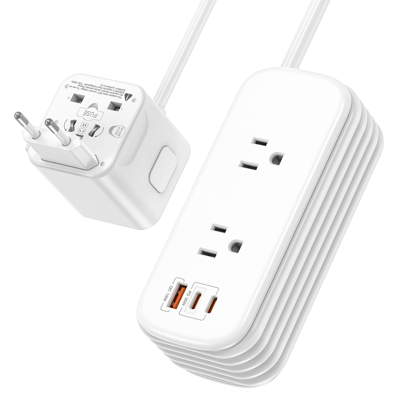 OULIYO C07SR PQ30W Multi Plug Adapter