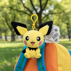 35 modèles de porte-clés en peluche en coton PP doux, figurine Pikachu, jouet mignon, petit pendentif de poupée esprit - Product Image 4