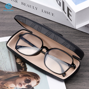 Estuche rígido de PU de buena calidad con logotipo personalizado para gafas Estuche óptico antipresión Estuche portátil para anteojos Elegante <span class=keywords><strong>y</strong></span> asequible - Product Image 6