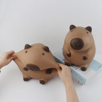 Nouveauté 2026 : Jouet de décompression géant en TPR Kappi Bala pour enfants – Jouets Squishy Capybara géants à presser en gros