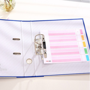 Deli <b>File</b> <b>Folder</b> <b>A4</b> 2 Inch 3 Inch Quick Release Loose Leaf <b>Folder</b> Black Blue Office Storage Organization - Product Image 3