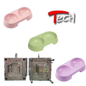 Fabricant de moules de bol de nourriture en plastique ABS PP durables et faciles à nettoyer Fabricant de moulage par injection de plastique pour chien chat Produits pour animaux de compagnie - Product Image 2