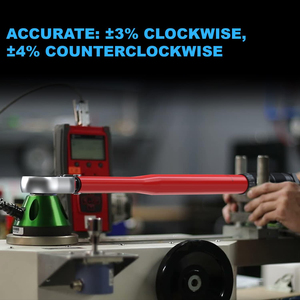 YUHANG 1/2 Zoll Kohlenstoffstahl-Antrieb Klicken Sie auf Drehmoments chl üssel 10-150 Ft.-lb / 28-210 Nm Rote Farbe für DIY-und OEM-Anpassung - Product Image 6