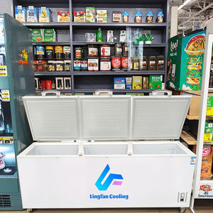 Congélateur coffre à grande capacité, haute qualité, à température unique, ouverture par le haut, congélateur profond, réfrigérateur - Product Image 3