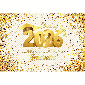 <span class=keywords><strong>5x7</strong></span> FT 2026 Abschlussfeier-Dekorationen, Abschlussklasse 2026, Glückwunsch-Banner zum Abschluss - Product Image 5