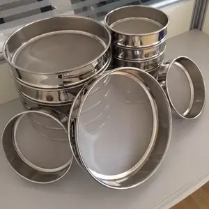 Laboratory Test Sieve Stainless Steel Test Sieve Shaker For Analyzing And Evaluating Samples