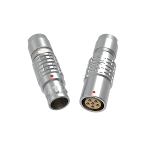 自锁推拉医疗连接器PAG.DHG公/母浮动对接插座，用于电源应用 - Product Image 4