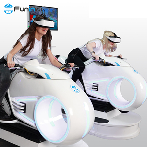 Parc à thème VR en intérieur, <span class=keywords><strong>moto</strong></span> VR multijoueur à 360 degrés, simulateur de cinéma VR 9D pour centre commercial et parc d'aventure - Product Image 6
