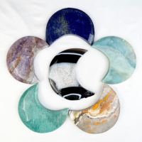 Offre Spéciale : Sculpture Artisanale en Quartz Poli en Forme de Lune, Énergie Naturelle Guérisseuse, pour Décoration Intérieure