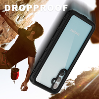 Étuis de téléphone portable étanches pour Samsung Galaxy A35, résistants aux chocs, résistants aux chutes, étanches à l'eau, certifiés IP68, pour la plongée sous-marine, 2024