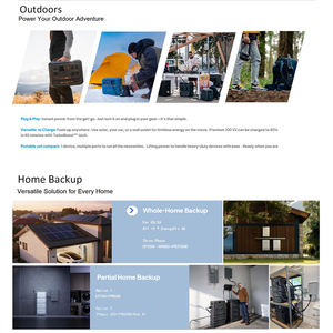 Système d'alimentation de secours domestique empilable et modulaire <span class=keywords><strong>LiFePO4</strong></span> IP65 avec communication CAN pour une utilisation d'urgence dans toute la maison - Product Image 6