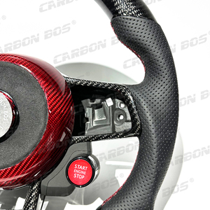 Personnalisation d'usine pour le volant en fibre de carbone avec bouton LED R8 pour Polo Golf MK7 Mk6, mise à niveau du modèle ancien - Product Image 3
