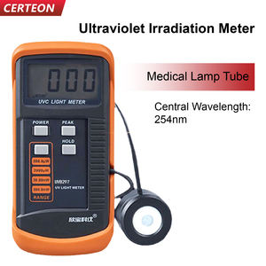 เครื่องวัดแสง UVC 254nm 475nm เครื่องทดสอบ <span class=keywords><strong>UV</strong></span> สำหรับหลอดฆ่าเชื้อ อุปกรณ์วัดความเข้มแสง <span class=keywords><strong>UV</strong></span> - Product Image 3
