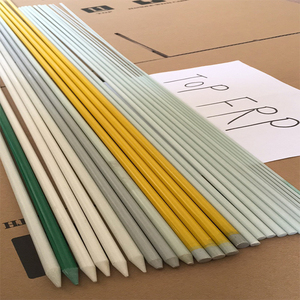 Tige ronde en fibre de verre solide durable de Pultrusion Bâton FRP Tiges en fibre de verre GRP tige ronde de pultrusion cfrp - Product Image 6