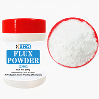 Poudre/Pâte de Flux de Soudure Argentée XinXin QJ 102 Hautement Active pour Soudage d'Acier Inoxydable et d'Alliage de Cuivre 250g/500g