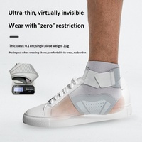 Orthèse de cheville sportive légère, compressive et respirante en fibre de polyester, usage général, protection pour le basketball et le fitness masculin