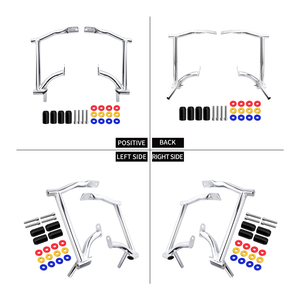 Borse Laterali per Moto con Barre di Protezione e Supporti Posteriori per Harley Touring Road King Electra Street Glide Ultra 09-25 - Product Image 3