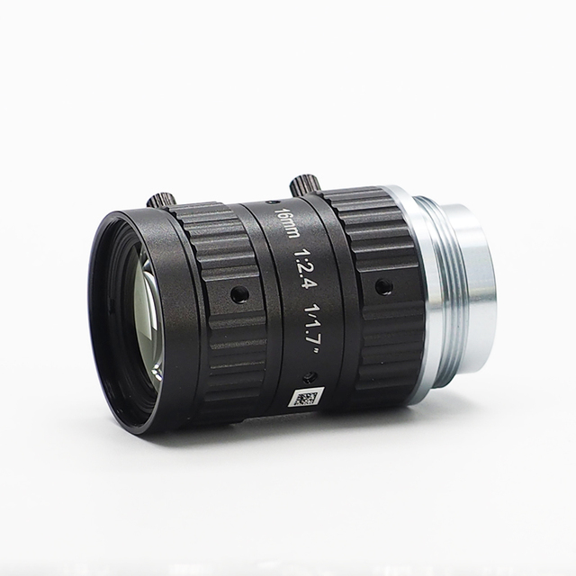LF-12MP Machine Vision Fixed Focus F2.4 1/1.7" Format Manual Iris 12MP FA C-Mount Lens