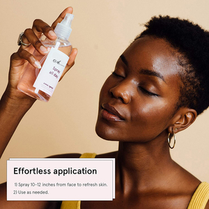 Spray tonique pour le visage à l'<span class=keywords><strong>eau</strong></span> <span class=keywords><strong>de</strong></span> <span class=keywords><strong>rose</strong></span> hydratant équilibrant le PH naturel <span class=keywords><strong>de</strong></span> marque privée - Product Image 2