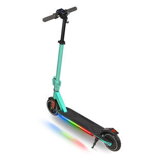 Nuevo Scooter Eléctrico Infantil de 6.5 Pulgadas, Aleación de Aluminio, Ruedas de PU, Luces de Colores, Freno Trasero, Plegable, Moderno, para Exteriores - Product Image 4