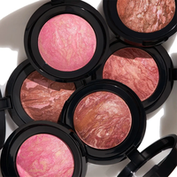 Échantillon gratuit vente en gros palette de maquillage blush personnalisée blush au four rose minéral naturel éclaircissant contour bronzant palette de blush
