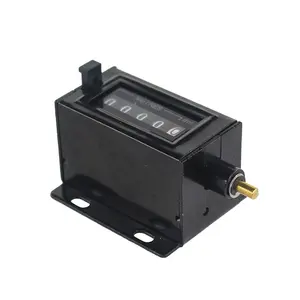 Factory 5 Digit 0-9999.9 Wallpaper JZ115 SL115 Mechanical Rotation Meter Counter for Monitoring and Recording the number