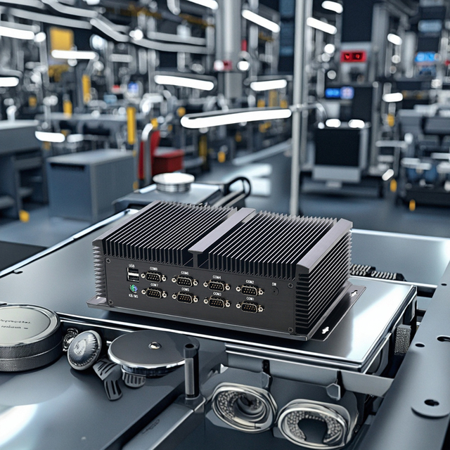 EGLOBAL Intel Core I5-1335U/ I7-1355U DDR5 Max 64G Win 10/11/WES 10/Linux OS 3*LAN 8*COM SSD/HDD Industrial Cheap Mini PC