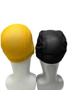 Casquettes en <span class=keywords><strong>maille</strong></span> pour hommes en polyester personnalisé <span class=keywords><strong>bonnet</strong></span> <span class=keywords><strong>de</strong></span> <span class=keywords><strong>bain</strong></span> à cheveux longs haute élasticité pour adultes enfants - Product Image 3