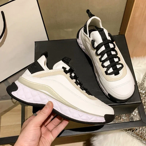 Nuova <span class=keywords><strong>Offerta</strong></span> Speciale Moda 2026: Sneakers Nere con Punta Arrotondata, Tacco Coperto, Chiusura a Lacci Singoli, Suola Spessa, per Primavera - Product Image 4