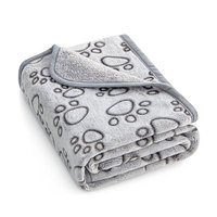 Couverture pliable pour animaux de compagnie, pour chiens et chats, tapis en polyester doux avec design portable