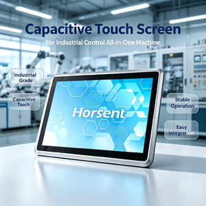 Écran tactile capacitif Horsent de 21,5 pouces pour ordinateur tout-en-un de contrôle industriel, rapport 16:9, prend en charge la fixation murale ou sur bureau - Product Image 1