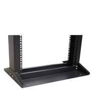 Baie de serveur ouverte personnalisée 27U, 19 pouces, en acier laminé à froid SPCC, armoire réseau standard en stock, certifiée ROHS CE