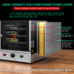 Cuisinière à <span class=keywords><strong>vapeur</strong></span> électrique de petite taille pour le riz, idéale pour les petites cantines, les hôtels et les restaurants - Product Image 4