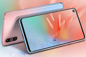 Teléfono móvil inteligente de grado seminuevo para <span class=keywords><strong>Samsung</strong></span> Galaxy A6s A8s A9s 5G compatible con GSM CDMA LTE-auricular original usado - Product Image 2