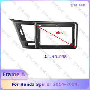 Nouveau cadre d'autoradio 9 pouces pour tableau de bord, navigation GPS portable pour Honda Spirior 2014-2018, lecteur DVD Android pour voiture - Product Image 4