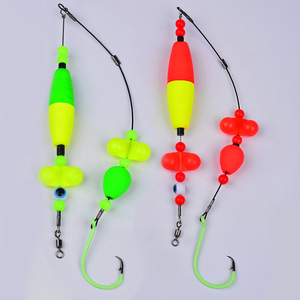 Juego de 5 Flotadores para Pesca de Bagre con Señuelos y Anzuelos Circulares 6/0 8/0 10/0 - Product Image 3